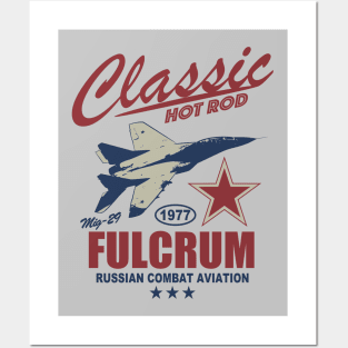 Mig-29 Fulcrum Posters and Art